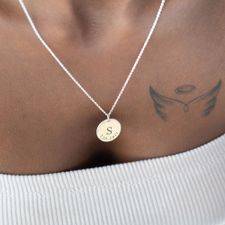Personalized Date Necklace - Thumbnail Model