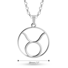 Men's Zodiac Sign Necklace - Thumbnail Information