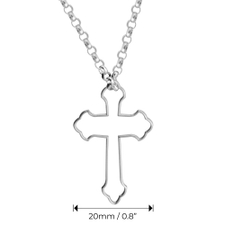Gothic Cross Necklace - Thumbnail Information
