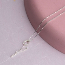 Rose Flower Necklace - Thumbnail Model