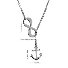 Infinity Anchor Necklace - Thumbnail Information