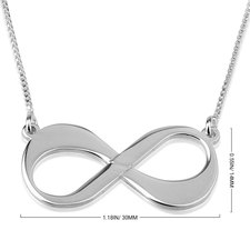 Infinity Pendant Necklace - Thumbnail Information
