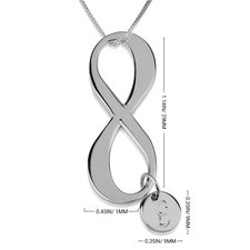 Initial Infinity Necklace - Thumbnail Information