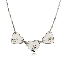 Linked Hearts Necklace - Thumbnail 2