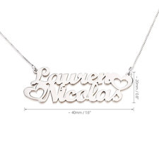 Two Name Necklace - Thumbnail Information