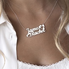 Two Name Necklace - Thumbnail Model