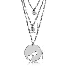 Mother Daughter Name Necklace Set - Thumbnail Information