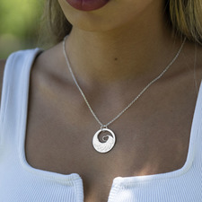 Mother Necklace With Engraved Names - Thumbnail Model