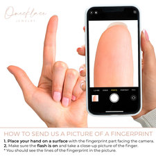 Handshape Fingerprint Necklace - Thumbnail Model
