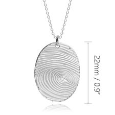 Fingerprint Necklace - Thumbnail Information