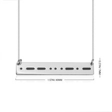 Personalized Morse Code Necklace - Thumbnail Information