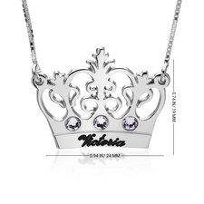 Princess Crown Necklace - Thumbnail Information