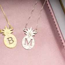 Personalized Pineapple Necklace - Thumbnail Information