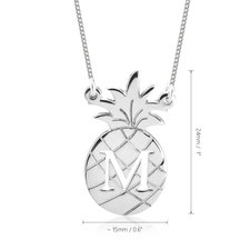 Personalized Pineapple Necklace - Thumbnail Information