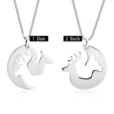His Doe Her Buck Necklaces - Thumbnail Information