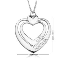 Engraved Heart Necklace - Thumbnail Information