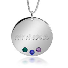 Birthstone Necklace - Thumbnail 2