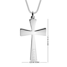 Scottish Cross Necklace - Thumbnail Information