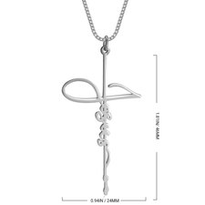 Jesus Cross Necklace - Thumbnail Information