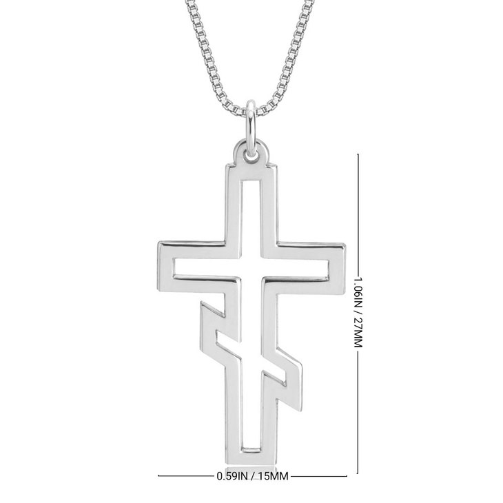 Russian Orthodox Cross Necklace information