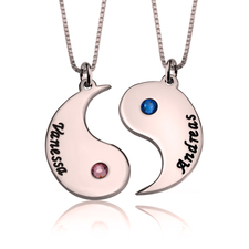 Yin and Yang Couple necklace