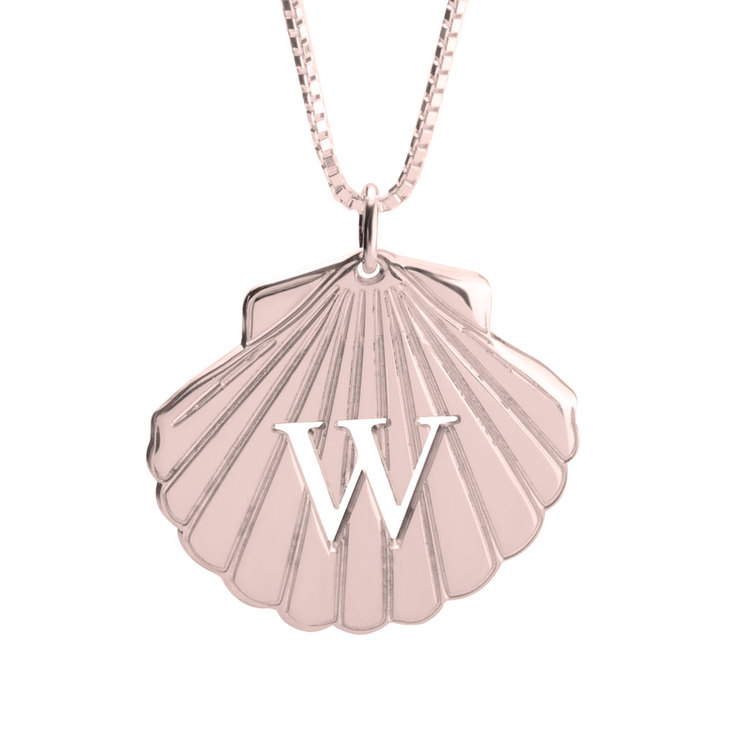 Personalized Seashell necklace