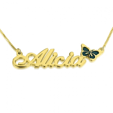 Name Necklace with Colored Symbols - Thumbnail 3
